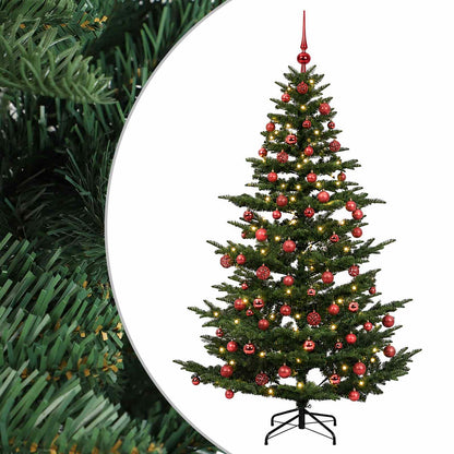 vidaXL Artificial Christmas Tree with Bauble 210 cm 300 LEDs 2