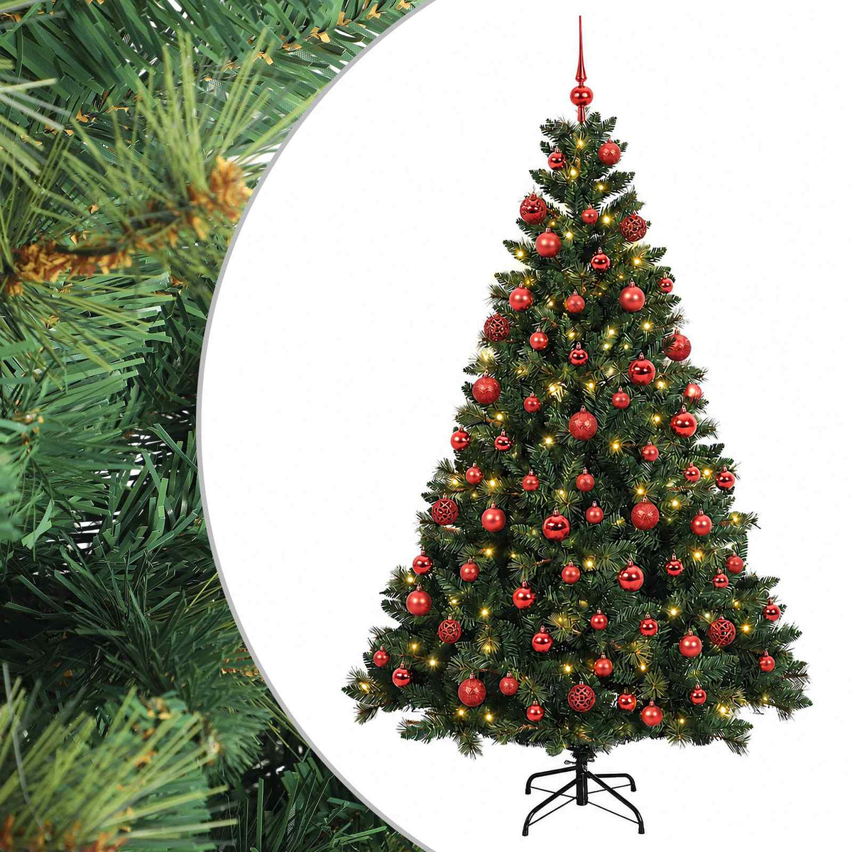 Artificial Christmas Tree Bauble LEDs