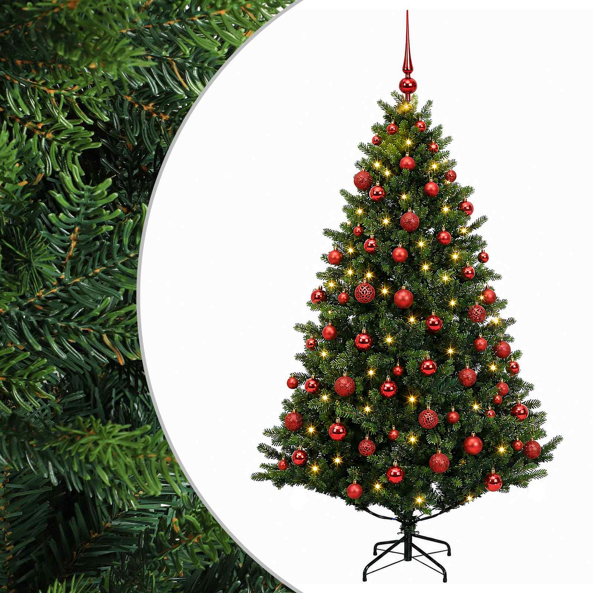 Artificial Christmas Tree Bauble LEDs