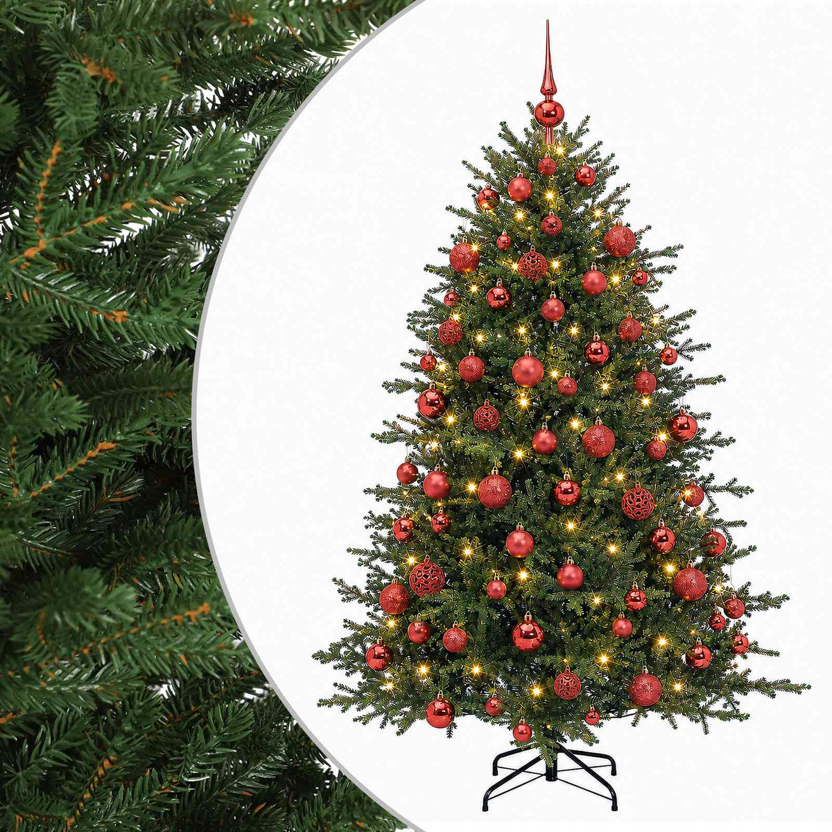 Artificial Christmas Tree Bauble LEDs