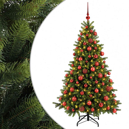 vidaXL Artificial Christmas Tree with Bauble 240 cm 300 LEDs 2