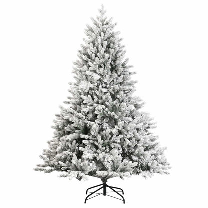 vidaXL Artificial Christmas Tree with Bauble 210 cm 300 LEDs 5