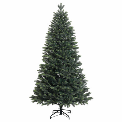 vidaXL Artificial Christmas Tree with Bauble 240 cm 300 LEDs 5