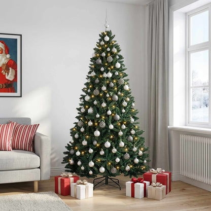 vidaXL Artificial Christmas Tree Dark Green with Bauble 300 cm 3