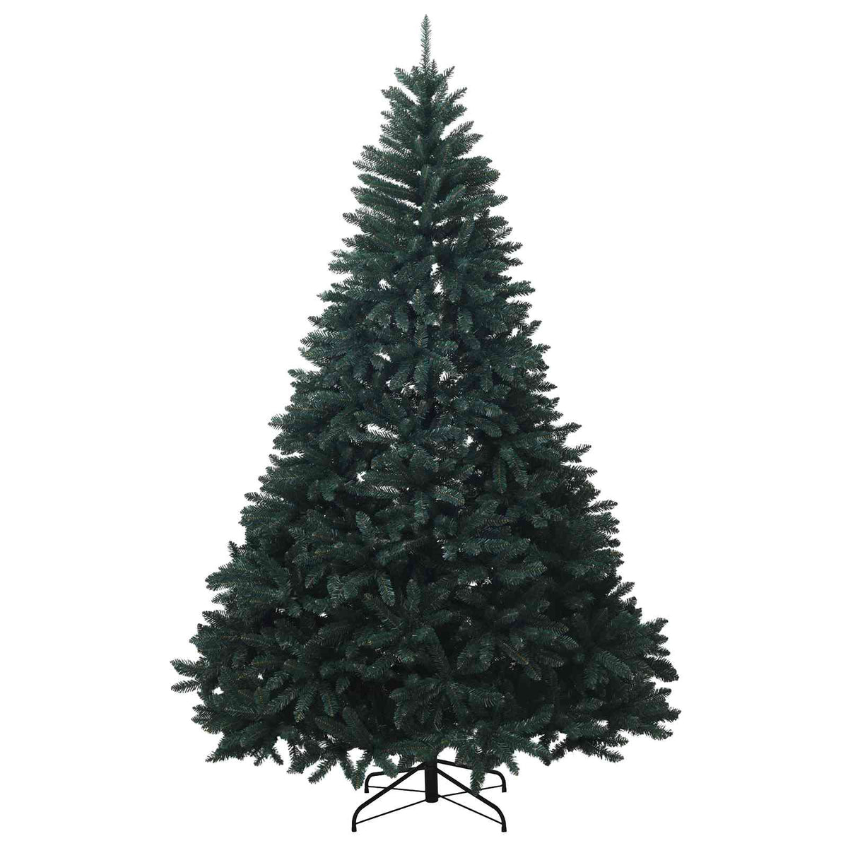 vidaXL Artificial Christmas Tree Dark Green with Bauble 270 cm 5