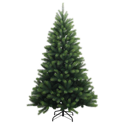 vidaXL Artificial Hinged Christmas Tree 240 cm PVC and Metal Green 3