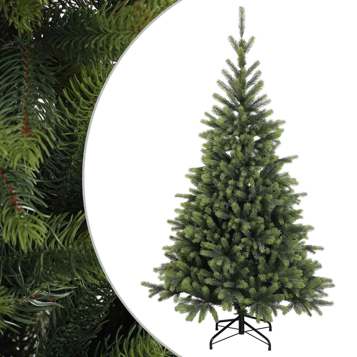 Artificial Christmas Tree with Bauble 300 LEDs 240 cm without LED