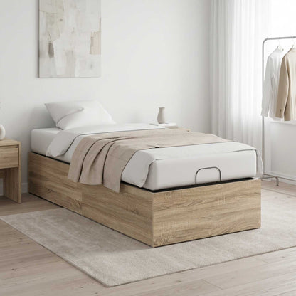 Bed Surround for Adjustable Bed Base 70 x 200 cm Sonoma oak