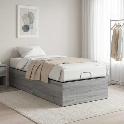 Bed Surround for Adjustable Bed Base 80 x 200 cm Grey sonoma