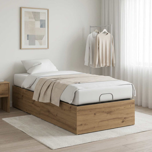 Bed Surround for Adjustable Bed Base 70 x 200 cm Artisan oak