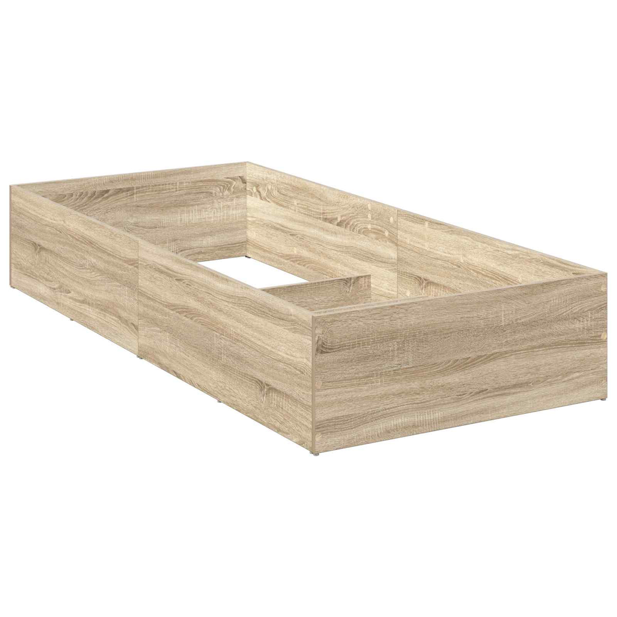 Bed Surround for Adjustable Bed Base 80 x 200 cm Sonoma oak
