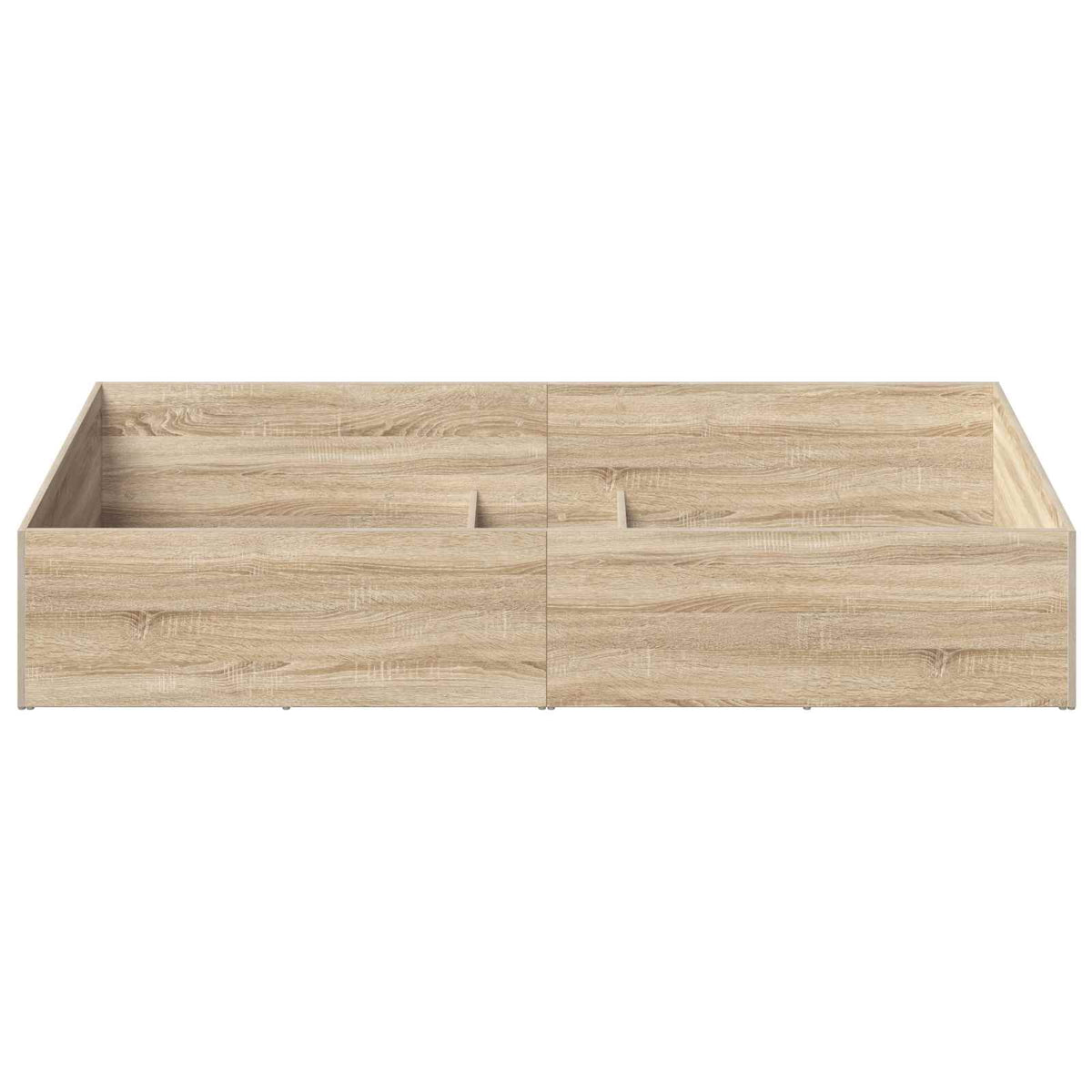 Bed Surround for Adjustable Bed Base 100 x 200 cm Sonoma oak