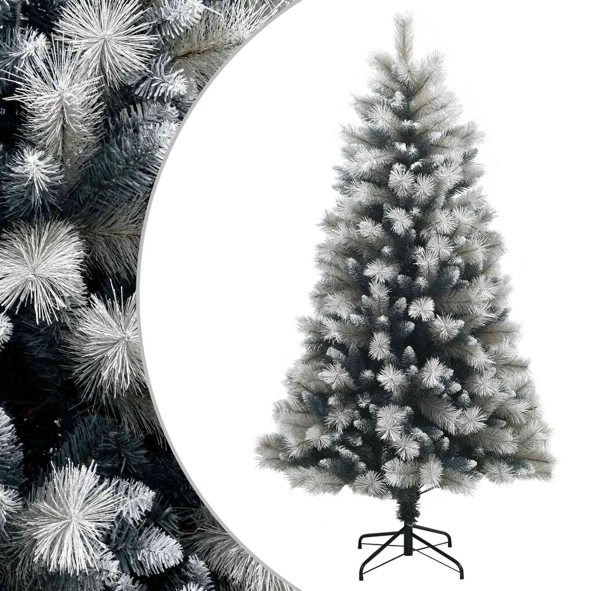 Artificial Hinged Christmas Tree with Baubles 150 LEDs without LED