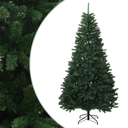 vidaXL Artificial Hinged Christmas Tree 300 cm PVC Medium Green 2