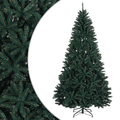 vidaXL Artificial Hinged Christmas Tree 300 cm PVC Dark Green 2