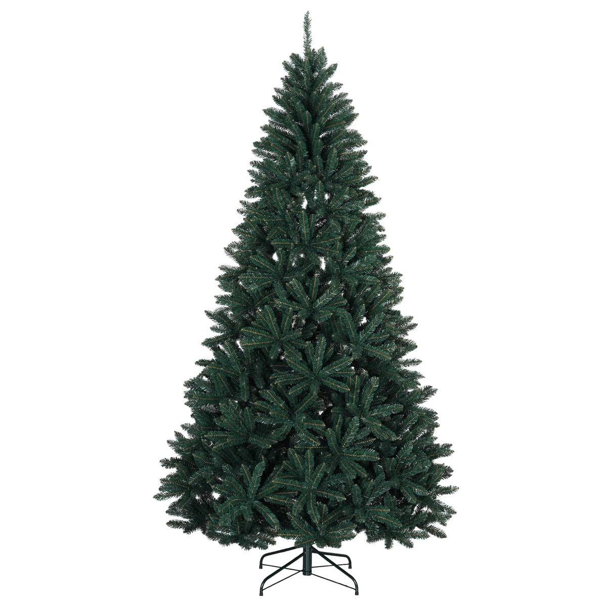 vidaXL Artificial Hinged Christmas Tree 300 cm PVC Dark Green 3