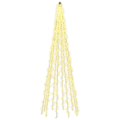 vidaXL Christmas tree lights with 10 LEDs 1550 LEDs Warm White 2