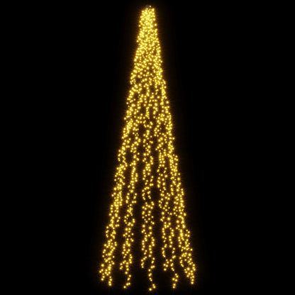 vidaXL Christmas Tree Lights with 12 LEDs 1608 LEDs Warm White 3