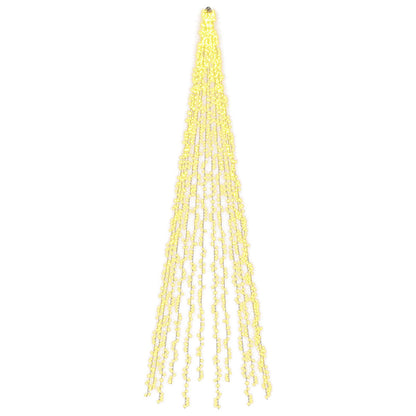 Christmas Tree Light with Spikes 540 LEDs Warm White 500 cm