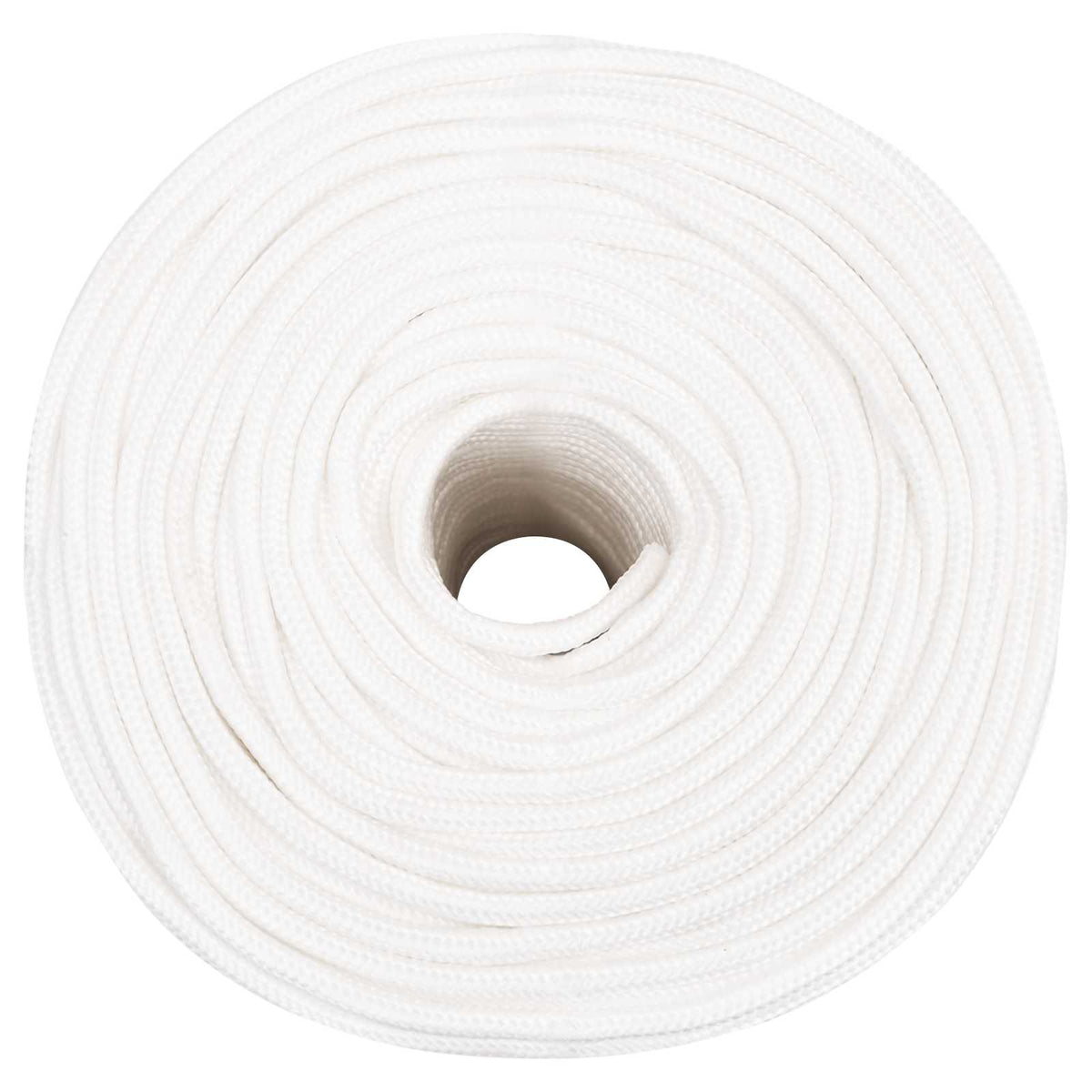 Multipurpose Utility Rope PP 240 kg Max Load Length 250 m White 6 mm