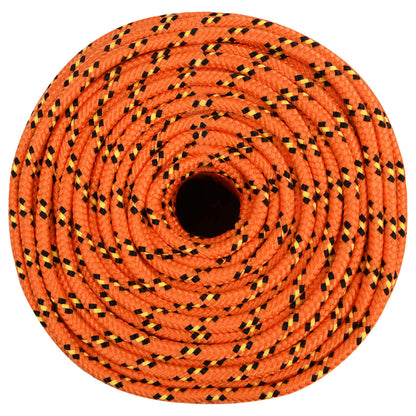 Multipurpose Utility Rope PP Length 250 m Orange 8 mm