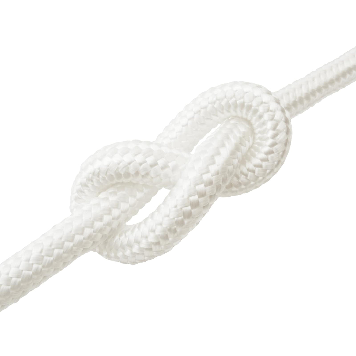 Multipurpose Utility Rope PP 27 kg Max Load Length 50 m White 30 mm