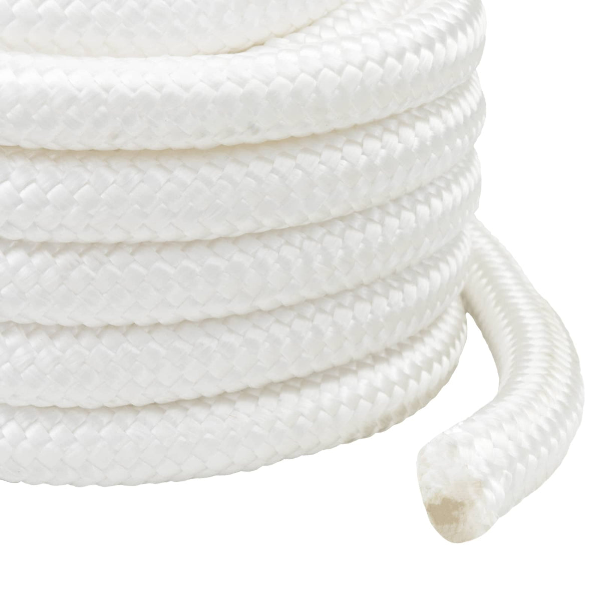 Multipurpose Utility Rope PP 27 kg Max Load Length 50 m White 30 mm