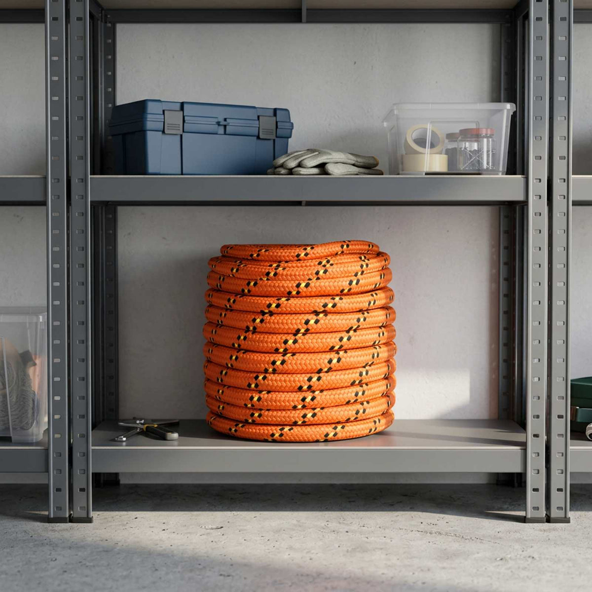 Multipurpose Utility Rope PP Length 100 m Orange 16 mm