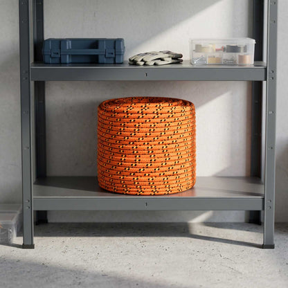 Multipurpose Utility Rope PP 420 kg Max Load Length 500 m 8 mm Orange