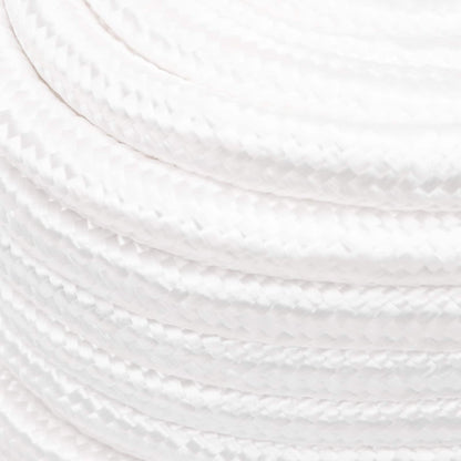 vidaXL Multipurpose Utility Rope 20 mm 25 m White PP 2400 kg Max Load 4