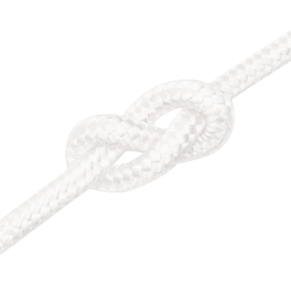 Multipurpose Utility Rope PP 105 kg Max Load Length 100 m White 12 mm