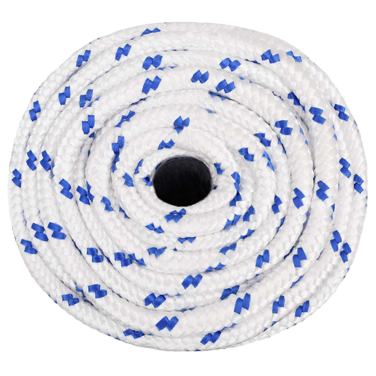 Multipurpose Utility Rope PP Length 25 m White and Blue 20 mm