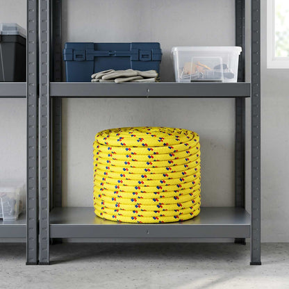 Multipurpose Utility Rope PP Length 250 m Yellow 12 mm