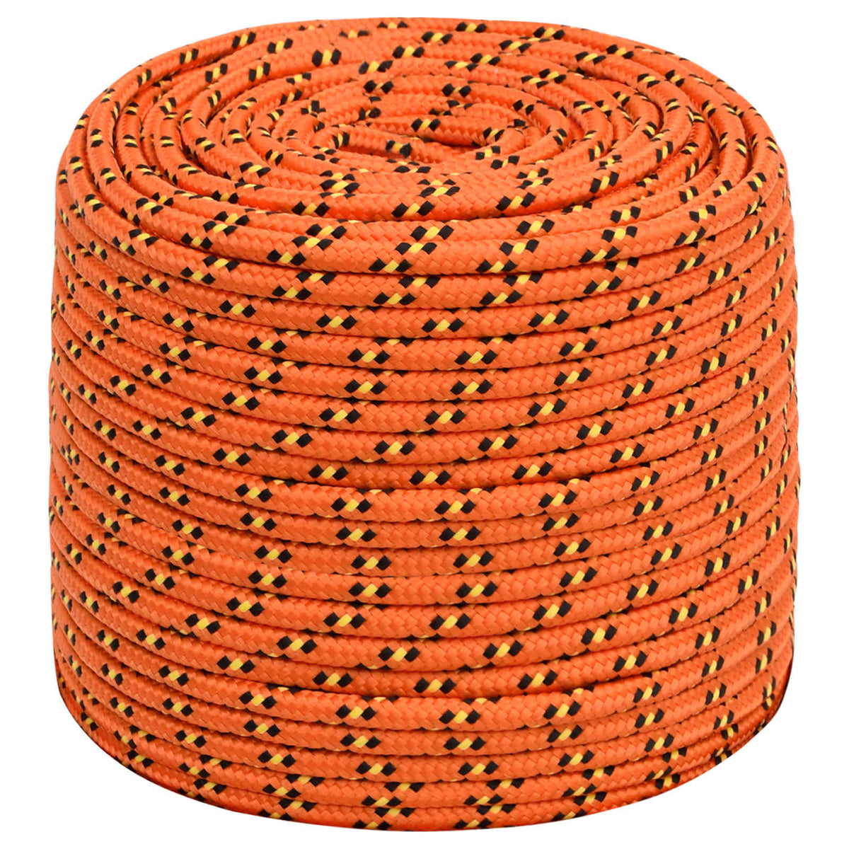 Multipurpose Utility Rope PP Length 100 m Orange 10 mm