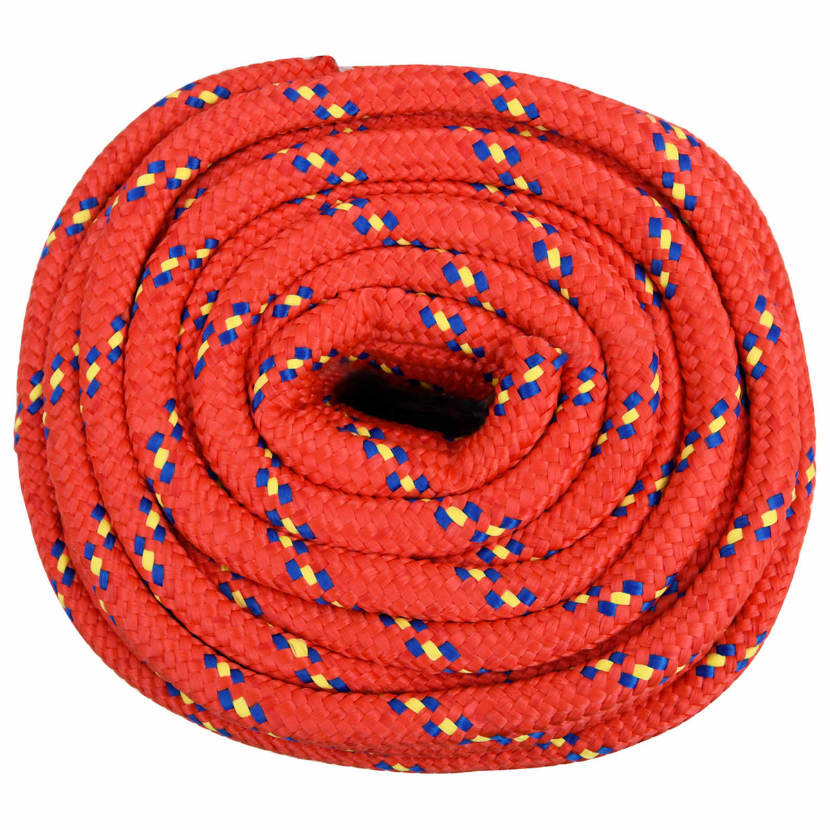 Multipurpose Utility Rope PP 27 kg Max Load Length 25 m Red 20 mm