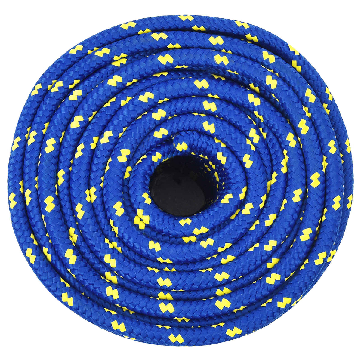 Multipurpose Utility Rope PP 27 kg Max Load Length 100 m Blue 14 mm