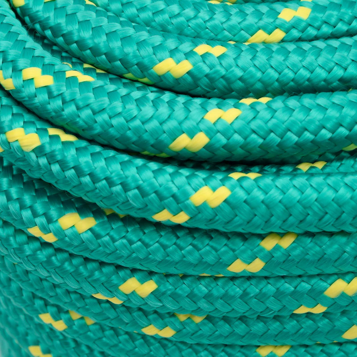 Multipurpose Utility Rope PP 240 kg Max Load Length 50 m Green 16 mm