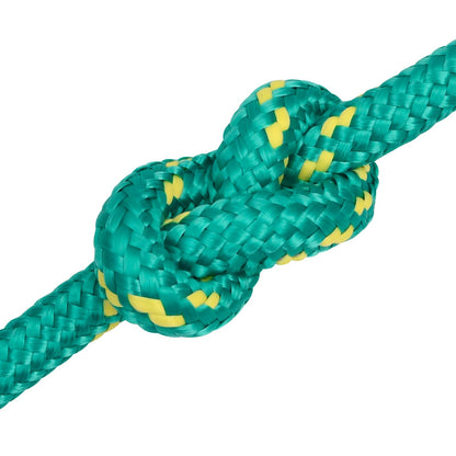 Multipurpose Utility Rope PP 240 kg Max Load Length 50 m Green 16 mm