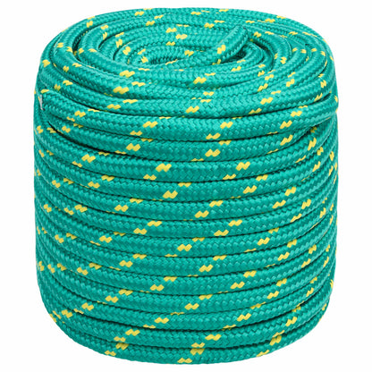Multipurpose Utility Rope PP 240 kg Max Load Length 50 m Green 16 mm