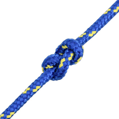 Multipurpose Utility Rope PP 27 kg Max Load Length 250 m Blue 8 mm