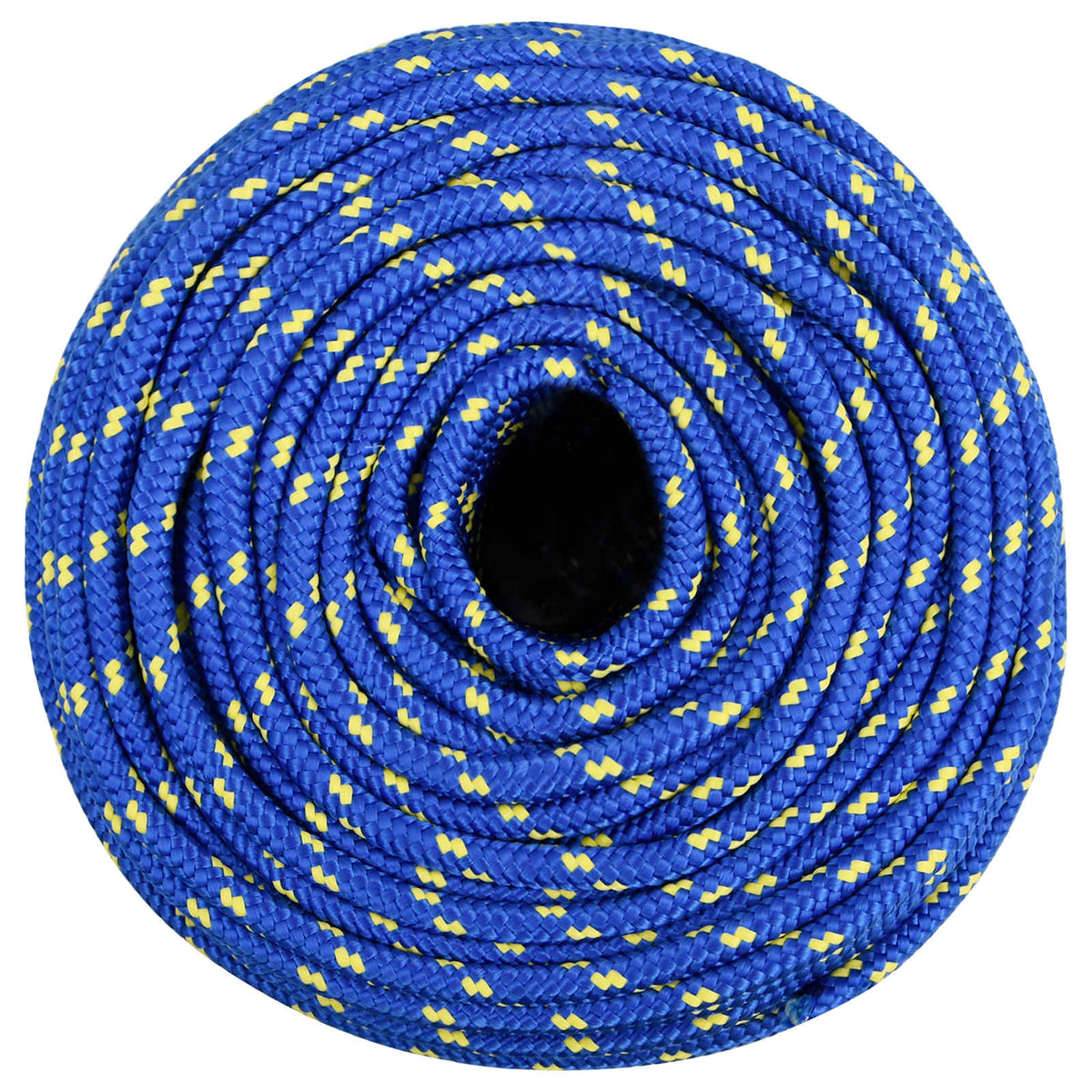 Multipurpose Utility Rope PP 27 kg Max Load Length 250 m Blue 8 mm