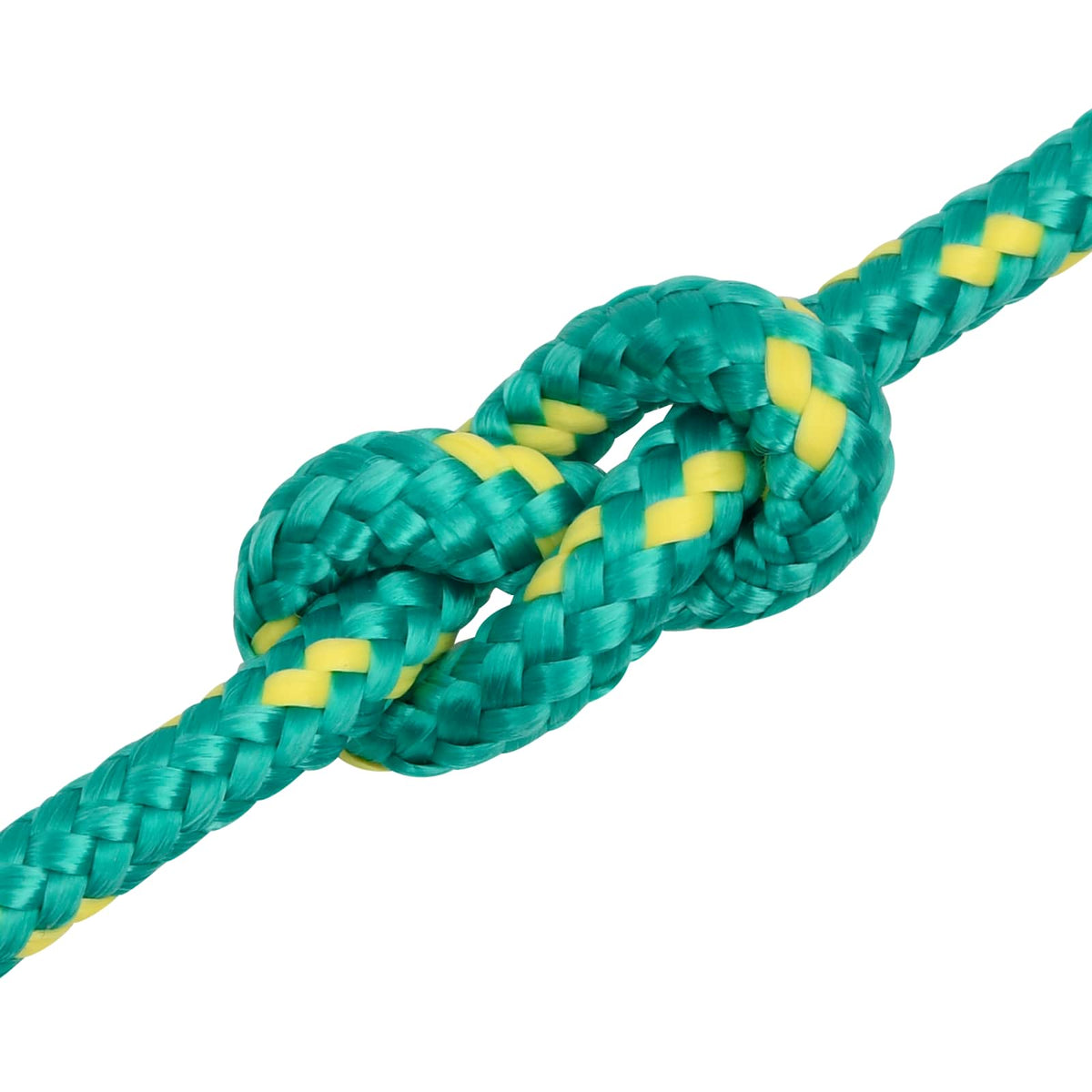 Multipurpose Utility Rope PP 27 kg Max Load Length 250 m Green 6 mm