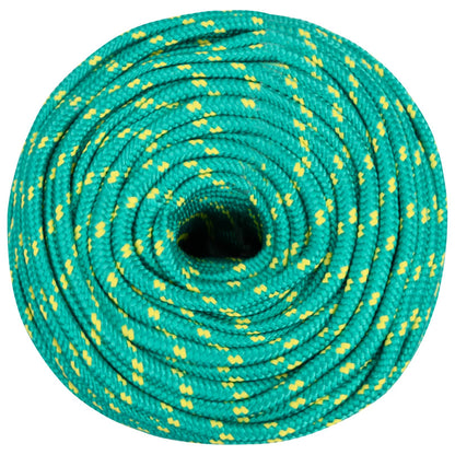 Multipurpose Utility Rope PP 27 kg Max Load Length 250 m Green 6 mm