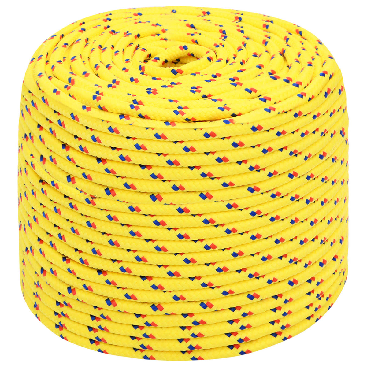 Multipurpose Utility Rope PP Length 250 m Yellow 8 mm