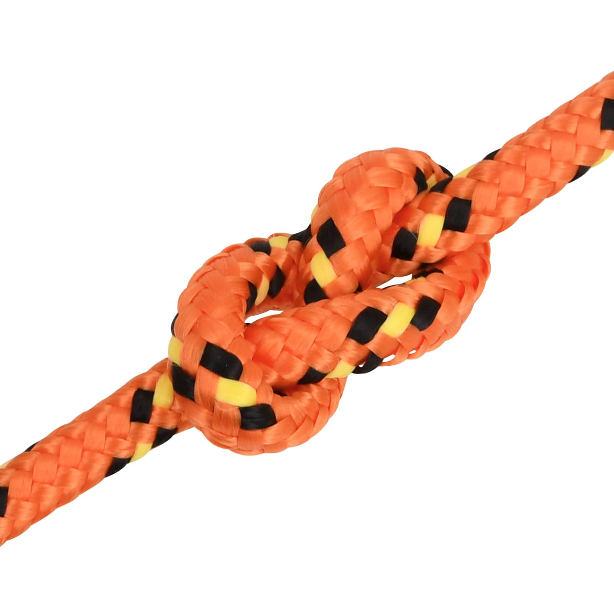Multipurpose Utility Rope PP 420 kg Max Load Length 500 m 8 mm Orange