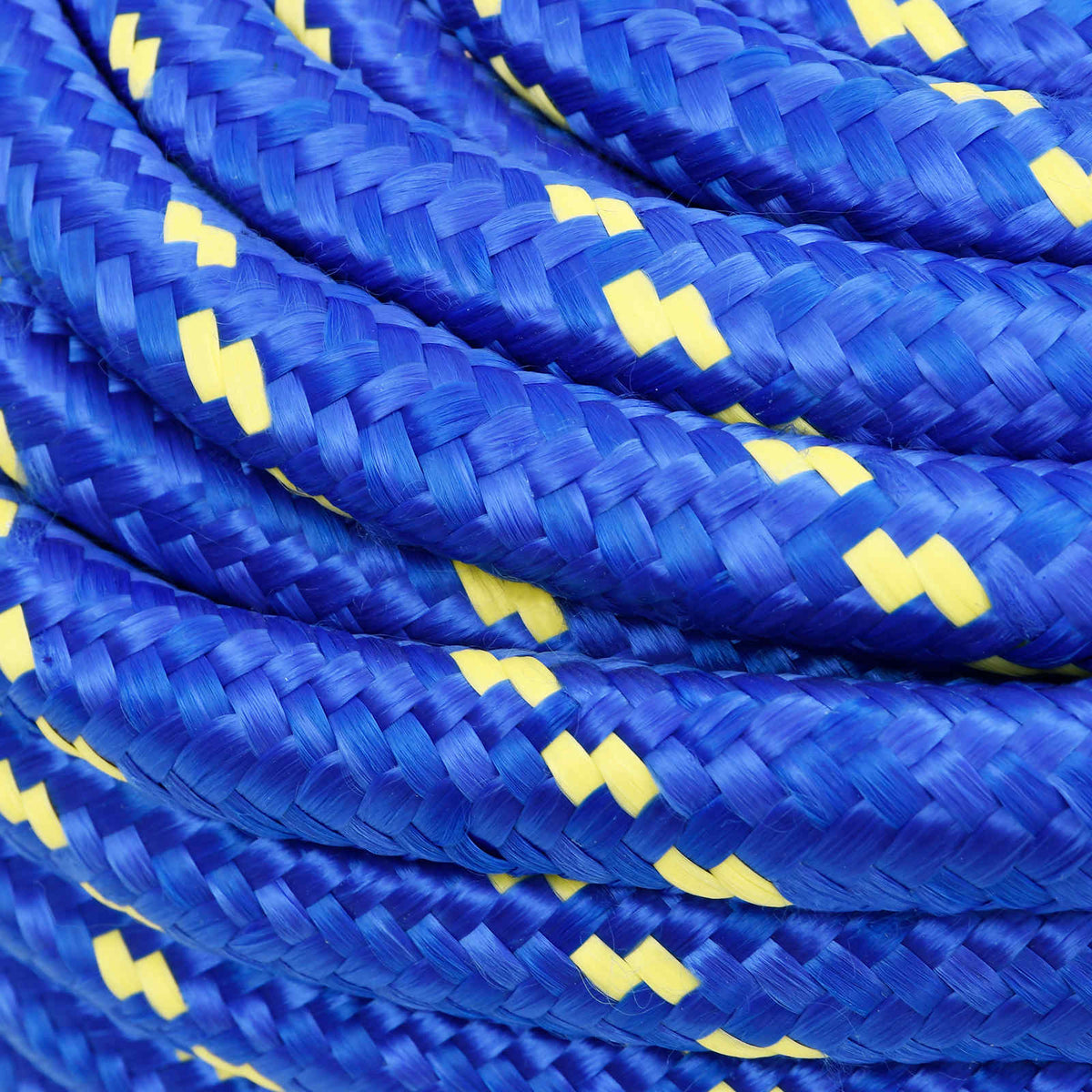 vidaXL Multipurpose Utility Rope 20 mm 50 m Blue PP 2400 kg Max Load 4