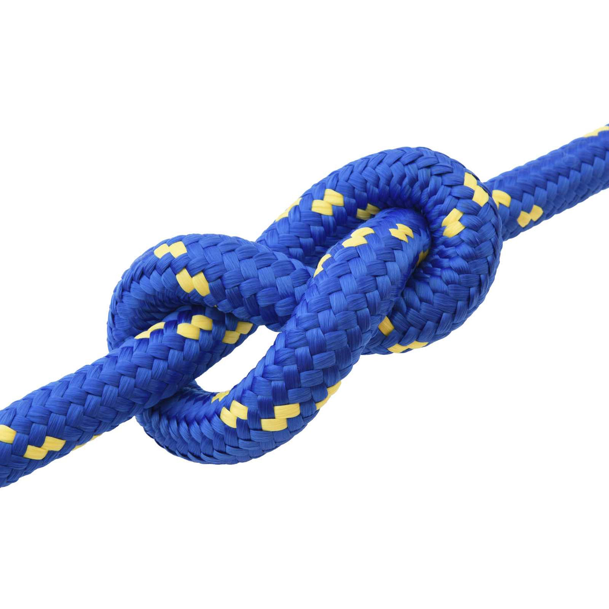 Multipurpose Utility Rope PP 27 kg Max Load Length 25 m Blue 30 mm