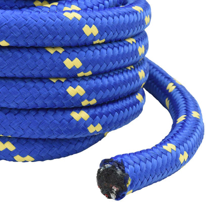Multipurpose Utility Rope PP 27 kg Max Load Length 25 m Blue 30 mm