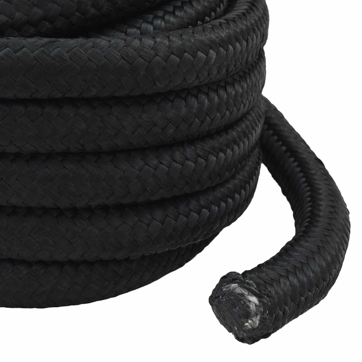 Multipurpose Utility Rope PP Length 10 m 60 mm Black