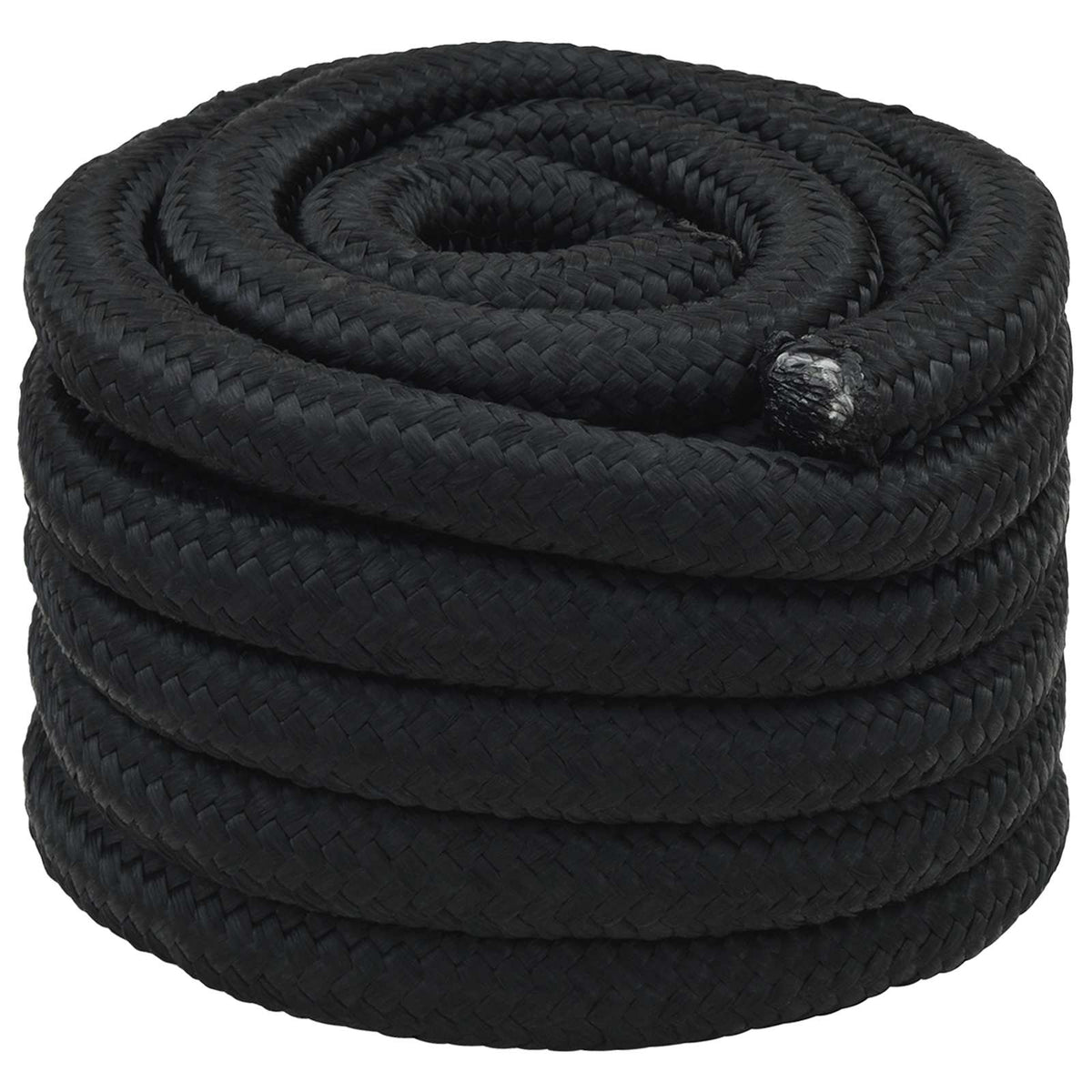 Multipurpose Utility Rope PP Length 10 m 60 mm Black
